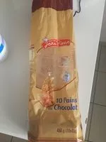 Zuckermenge drin Pains au chocolat