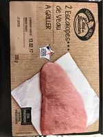 İçindeki şeker miktarı 2 Escalopes De Veau