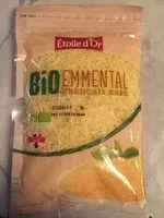 Sokerin määrä sisällä Emmental français rapé