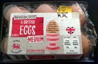 入っている砂糖の量 6 british eggs