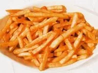 Jumlah gula yang masuk Curly fries