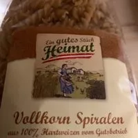 入っている砂糖の量 Vollkorn Spiralen