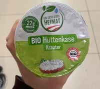 入っている砂糖の量 Bio Hüttenkäse Kräuter