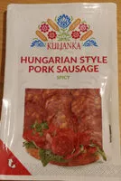 Quantité de sucre dans Spicy Hungarian Style Pork Sausage