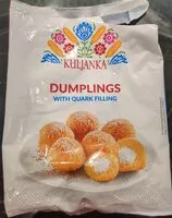 Quantité de sucre dans Dumplings med kvark fyld