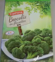 Jumlah gula yang masuk Brocolis en fleurettes