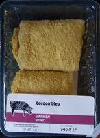 Cantidad de azúcar en Cordon bleu de porc