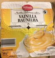 入っている砂糖の量 Vainilla baunilha