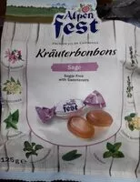 Amount of sugar in Salbei Kräuterbonbons Zucker Frei