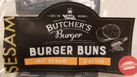 Amount of sugar in Burger Buns mit Sesam