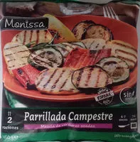 Parrilladas de verduras congelada