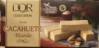 Suhkru kogus sees Turrón de cacahuete blando