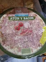 Pizza atun y beicon