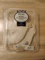 Suhkru kogus sees Roast chicken breast slices