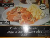 含糖量 Langue de boeuf en sauce Madère