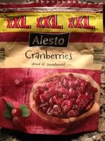 Suhkru kogus sees Cranberries Dried And Sweetned