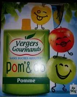 入っている砂糖の量 Pom' & Go Pomme