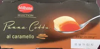 Jumlah gula yang masuk Panna Cotta au caramel