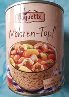 Cantidad de azúcar en Möhren Eintopf