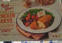 Cantidad de azúcar en Chicken kievs