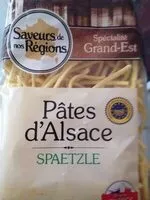 含糖量 Pâtes d'Alsace - Spätzle
