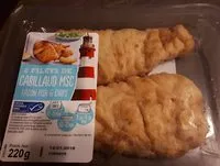 入っている砂糖の量 Filets de cabillaud Fish&Chips