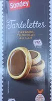 Jumlah gula yang masuk Tartelettes Caramel Chocolat au Lait