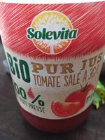 Sokerin määrä sisällä Pur jus de tomate