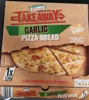 Suhkru kogus sees Garlic Pizza Bread