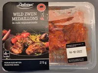 Quantité de sucre dans Wild zwijn medaillons in rode wijnmarinade