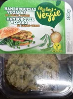 Quantité de sucre dans Hamburguesas veganas de judías verdes