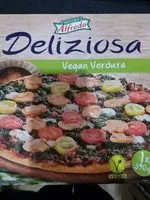 Sokerin määrä sisällä Trattoria Alfredo Pizza Deliziosa Vegan Verdura