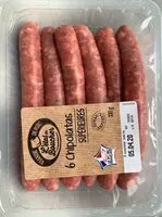İçindeki şeker miktarı 6 Chipolatas Superieures