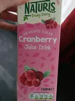 Jumlah gula yang masuk Cranberry juice