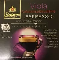 Количество сахара в Viola Espresso Décaféiné