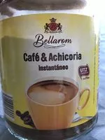 Sokerin määrä sisällä Chicoria e café