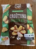 Croutons with garlic