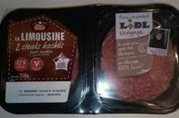 İçindeki şeker miktarı Steaks hachés façon bouchère la limousine