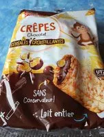 Amount of sugar in Crêpes chocolat
