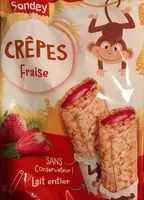 含糖量 Crêpes fraise