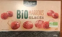 入っている砂糖の量 Marrons glacés bio