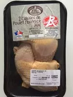 Sokerin määrä sisällä Cuisses de poulet fermier