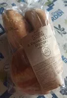 Cantidad de azúcar en 4 panecillos Burger rusticos