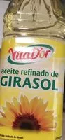 Amount of sugar in Huile de tournesol