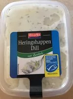 Jumlah gula yang masuk Heringshappen mit Dill und Zwiebeln