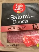 Suhkru kogus sees Salami danois