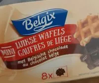 Suhkru kogus sees Mini Gaufres de Liège au Chocolat Belge