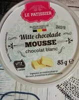 入っている砂糖の量 Mousse au chocolat blanc