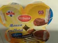 Jumlah gula yang masuk Mousses chocolat au lait avec coulis