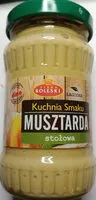 入っている砂糖の量 Musztarda stołowa